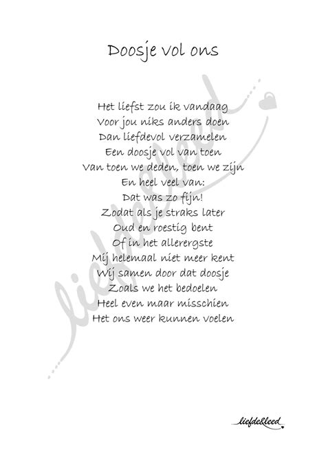 Origineel Gedicht Maken