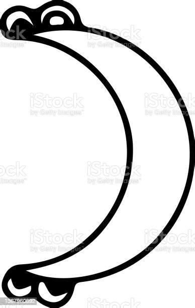 Black And White Moon With Half Rounds Stock Illustration Download