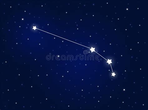 Aries Constellation Zodiac Aries Constellation In The Starry Sky Stock