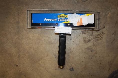For use on concrete block, paneling, wood, brick and plaster surfaces. Homax Popcorn Ceiling Scraper | MARCUS HOUSE SOLUTIONS ...