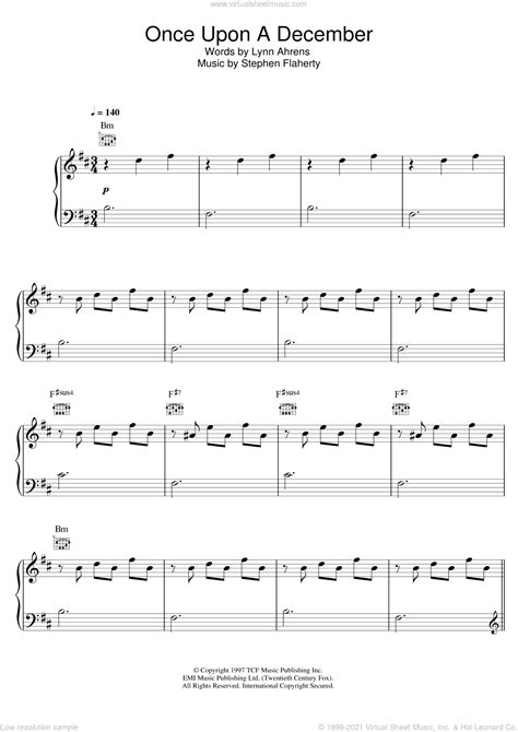 Callaway Once Upon A December From Anastasia Sheet Music For Voice