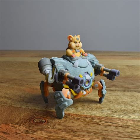 3d Printable Hammond From Overwatch By 3d Print Guy Wrecking Ball Cool