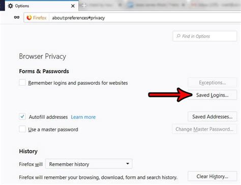 How To Delete All Saved Login Information In Firefox Solve Your Tech