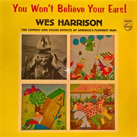 Wes Harrison You Wont Believe Your Ears Vinyl Lp Album Reissue
