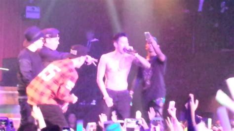 ♡ park bom ♡ 06/15/17. Jay Park shirtless abs Aomg crew LA - YouTube