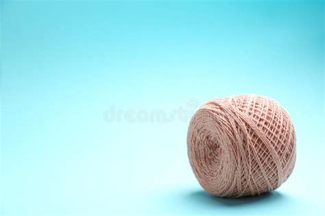 Red Clew And Two Knitting Needles Stock Image Image Of Object Clew