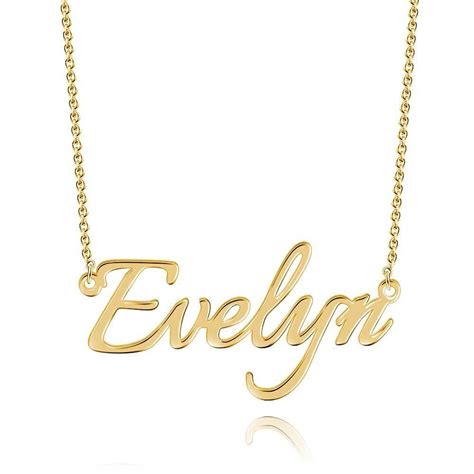 Personalized Name Necklaces 14k Gold Name Necklace Ts Ideas For