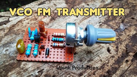 Vco Fm Transmitter Oscillator Pemancar Fm Youtube