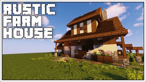 The story in minecraft is whatever the player wants it to be, as players customize their worlds and the creatures in it and how they choose to interact. How To Build a Rustic Farm House in Minecraft! - Rustic ...