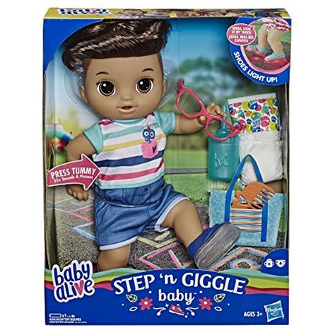 Get Baby Alive Step N Giggle Baby Brown Hair Boy Doll