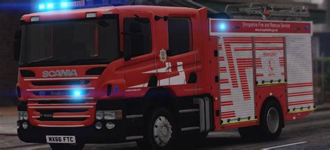 Shropshire Fire And Rescue Service Scania Gta5