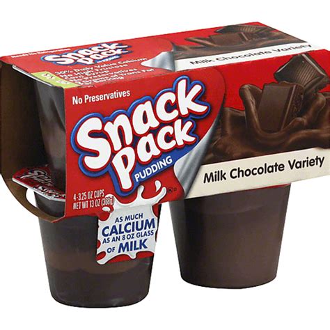 Snack Pack Pudding Nutrition Info Besto Blog