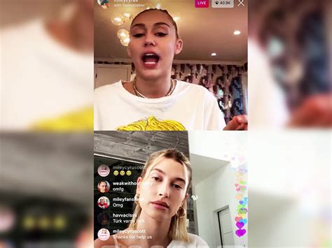 miley cyrus and hailey bieber talked about god in deep conversation on instagram live god tv