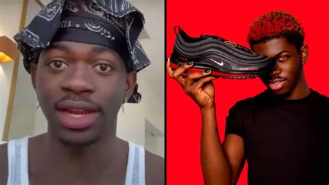 Nike File Lawsuit Against Lil Nas X Satan Shoes For Using Their Logo Popbuzz