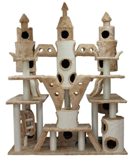The new cat condos premier triple cat perch is a very simple design, but it offers stability and comfort for larger cats. 12 Cat Trees So Awesome You'll Wish You Were Feline
