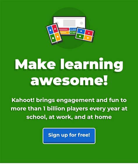 Join a game of kahoot here. From the catchy music to the friendly competition I think ...