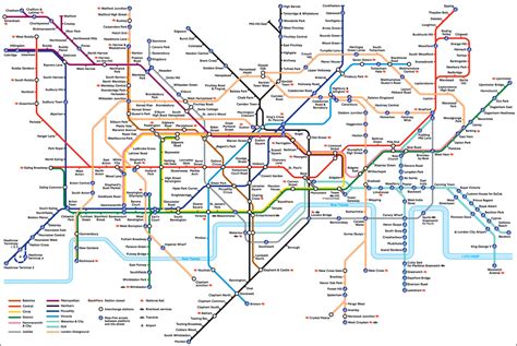 Karten Fur Mich Transportation Map London Tube