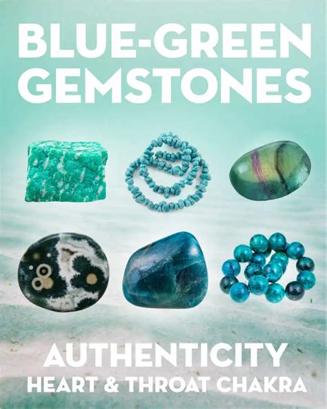 Blue Green Gemstones Names And Meanings With Pictures Beadage
