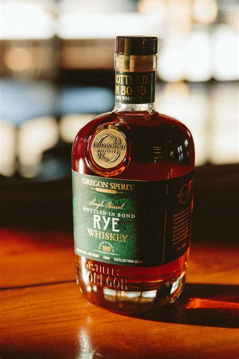 Bottled In Bond Rye Whiskey Oregon Spirit Distillers