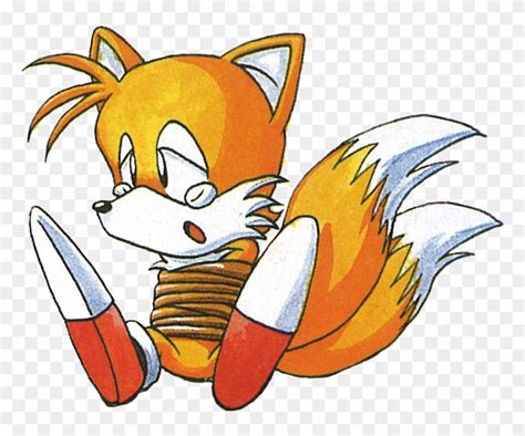 Tails 60 Tails The Fox Tied Up Free Transparent Png Clipart Images