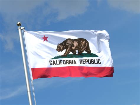 Maxflags Kalifornien Flagge 90 X 150 Cm Flaggenplatzch