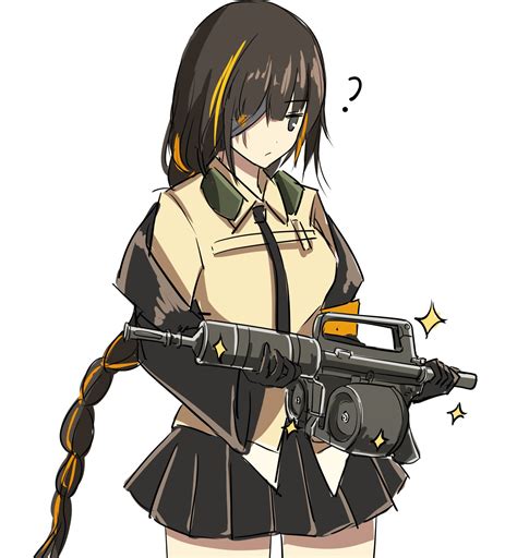 M16a1 Girls Frontline And 2 More Drawn By Haguruma C Danbooru