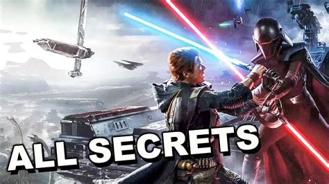 Star Wars Jedi Fallen Order All Secrets Locations Youtube