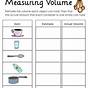 Measuring Liquid Volume Worksheet 3rd Grade