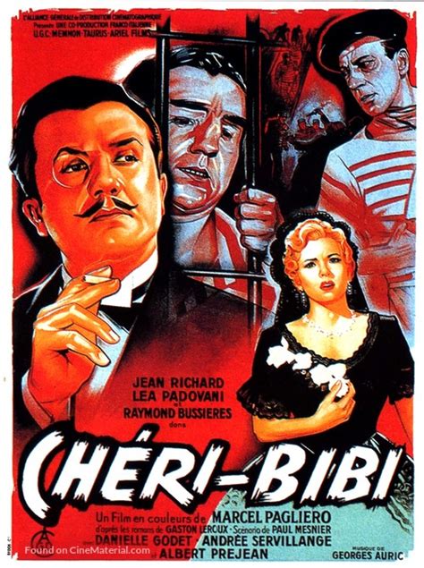 chéri bibi 1955 french movie poster