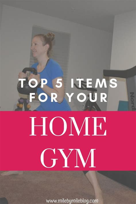 Top 5 Items For Your Home Gym Home Gym Strength Training For Runners