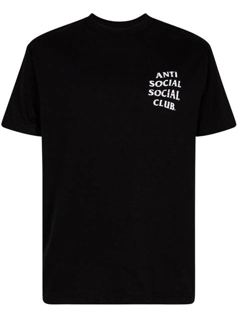 Anti Social Social Club T Shirt Anti Social Social Club X Case Study Farfetch