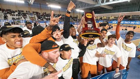 Texas Wins The 2022 Ncaa Di Mens Indoor Track And Field Championship