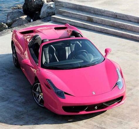 Pink Is Everything Pink Ferrari Pink Car Girly Car