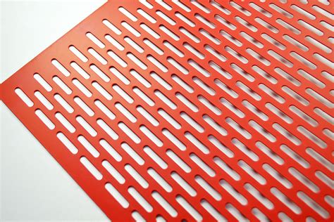 Decorative Perforated Sheet Metal With Patterned Openings Hightop