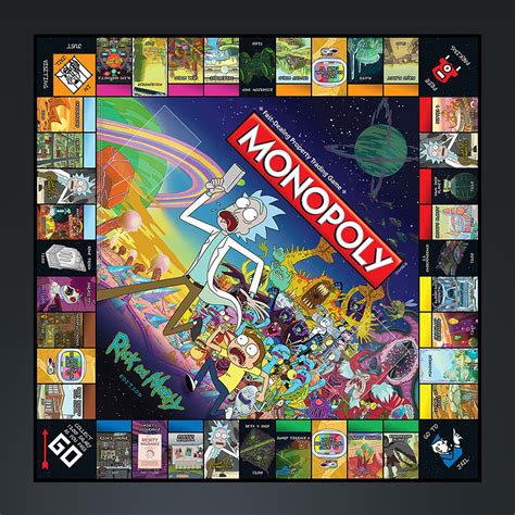 Monopoly Rick And Morty Limited Premium Collectors Edition