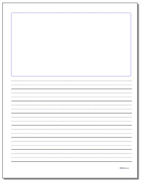 Handwriting Paper Printable Blank Handwriting Worksheets Printable Worksheets
