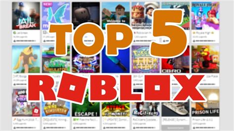 Los Mejores Juegos De Roblox Top Youtube