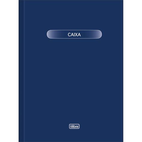 Livro Caixa Capa Dura Pequeno 100 Folhas