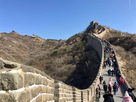 Badaling Great Wall Of China Lattes And Runways