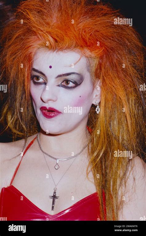 Nina Hagen Deutsche Sängerin Liedermacherin Aka Godmother Of Punk Portrait 1989 Nina