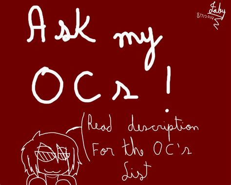 Ask My Ocs By Sharkymothfaby On Deviantart