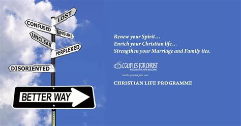 Christian Life Programme Couples For Christ Wellington New Zealand