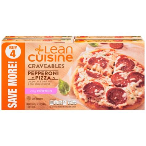 Lean Cuisine Pepperoni Pizza 4 Ct 24 Oz Kroger