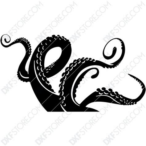 Octopus Legs Plasma Art Dxf File Cut Ready For Cnc Laser And Plasma