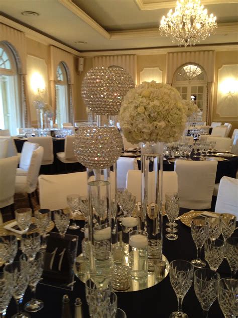 Wedding Reception Schedule What To Do When Bling Centerpieces