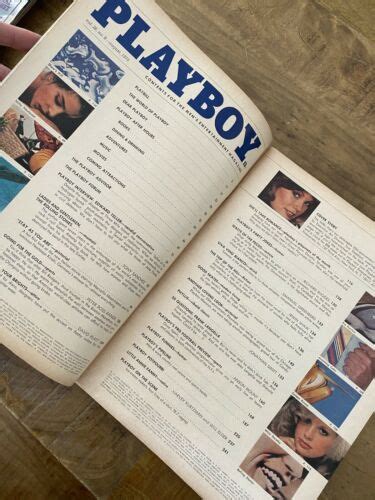 Mavin Vintage Playboy Magazine August Aug Centerfold Pinup