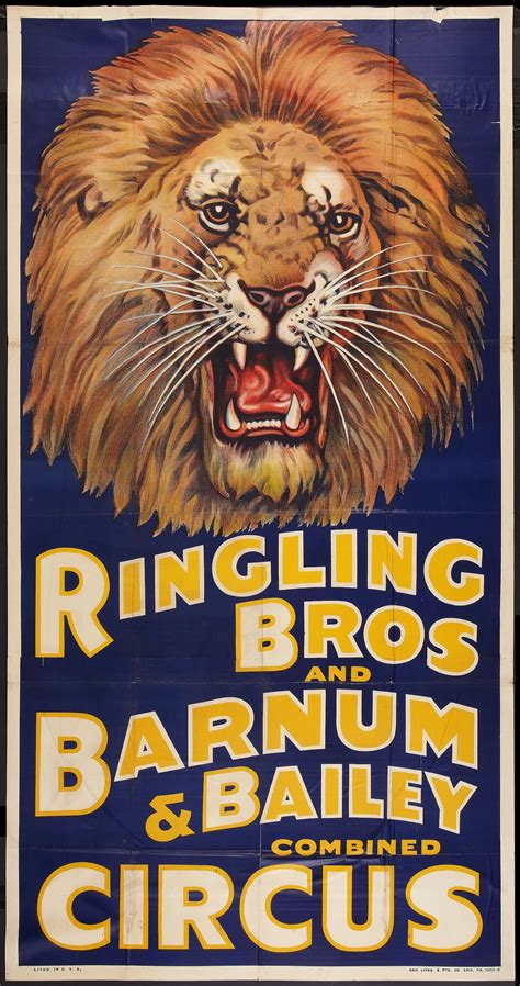 Ringling Brothers And Barnum And Bailey Circus Vintage Posters