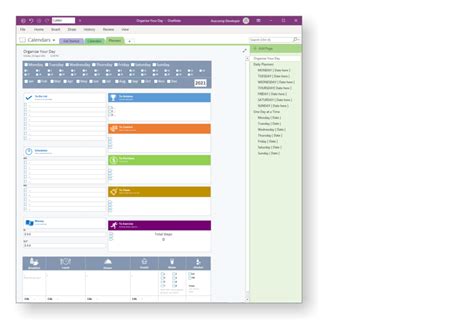 Ready Made Onenote Planners And Calendars