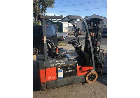 toyota fbe compact forklift  listed