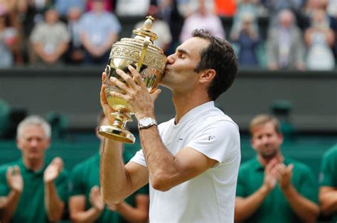 I have played almost every player here that wouldn't serve and volley, it's frightening to me, to see this at this level, he said. Wimbledon 2017: Roger Federer wins record EIGHTH title as ...